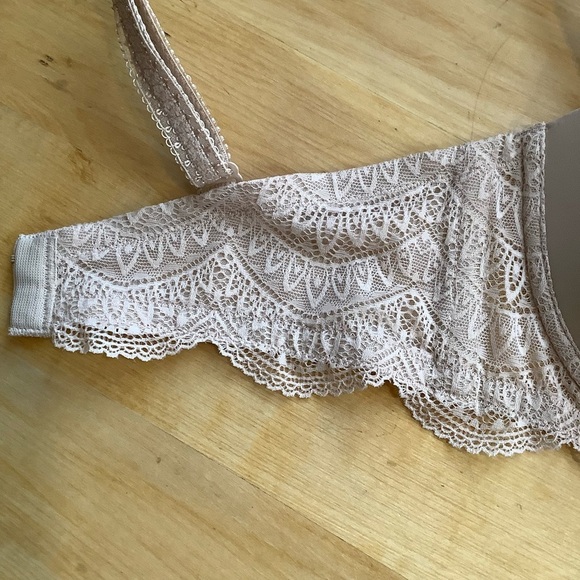 SIMONE PERELE Beige Karma Strapless Bra Size 32D - Picture 6 of 14